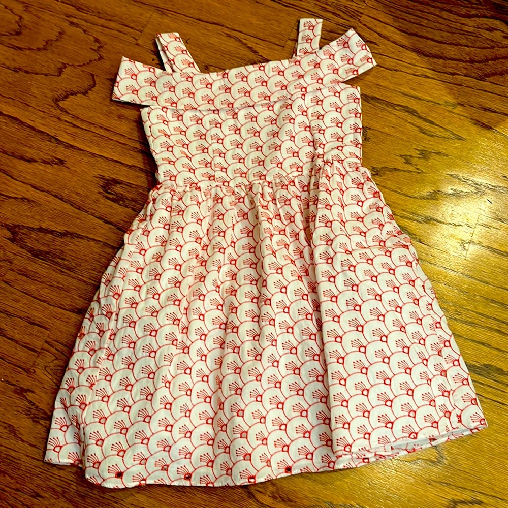 NWOT gingham Badgley Mischka dress size 7